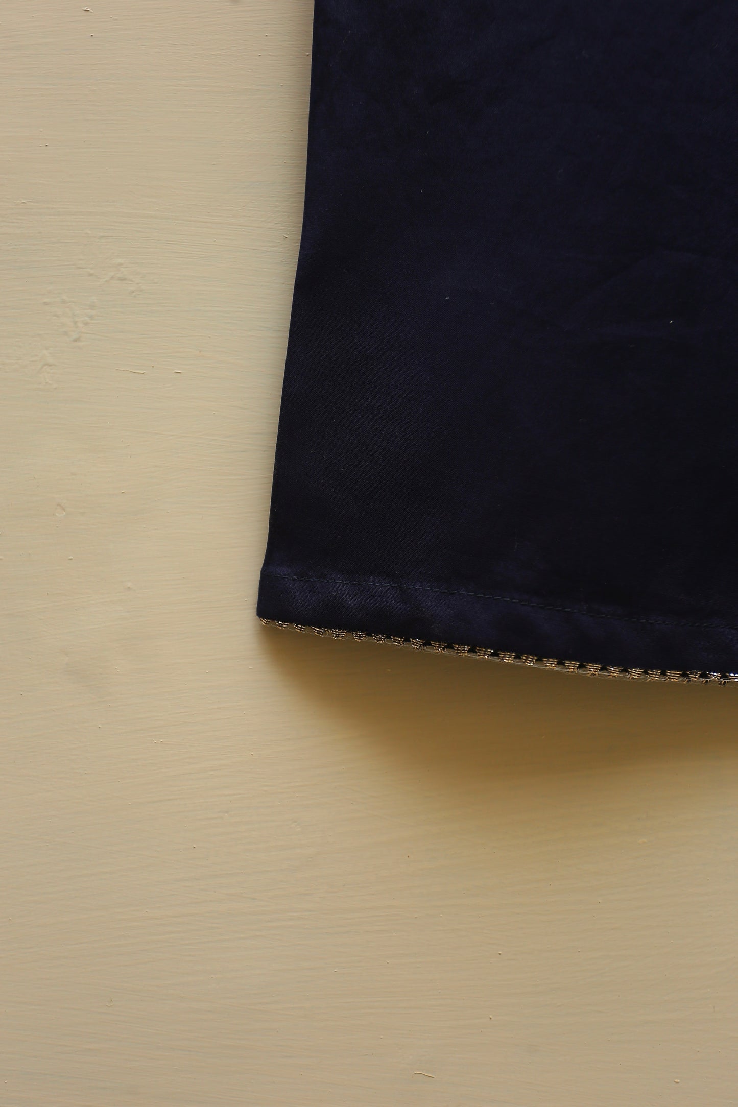 Blue Embroidered Suit