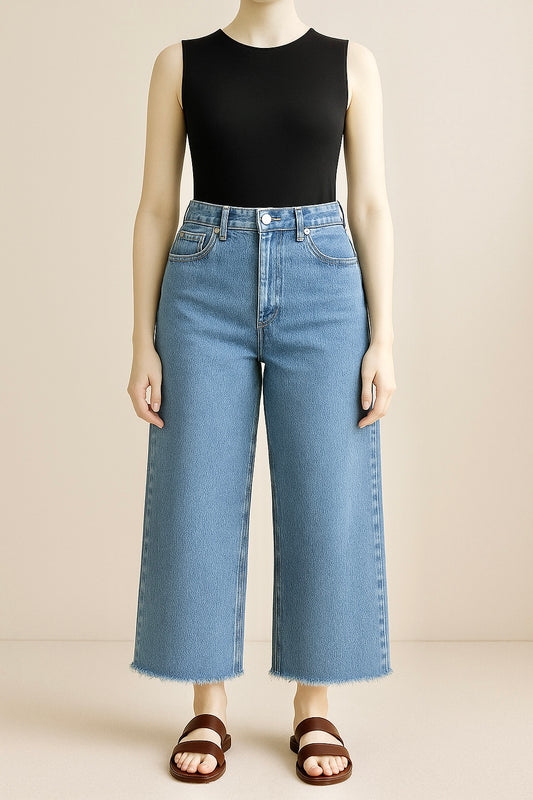 Sky baggy jeans