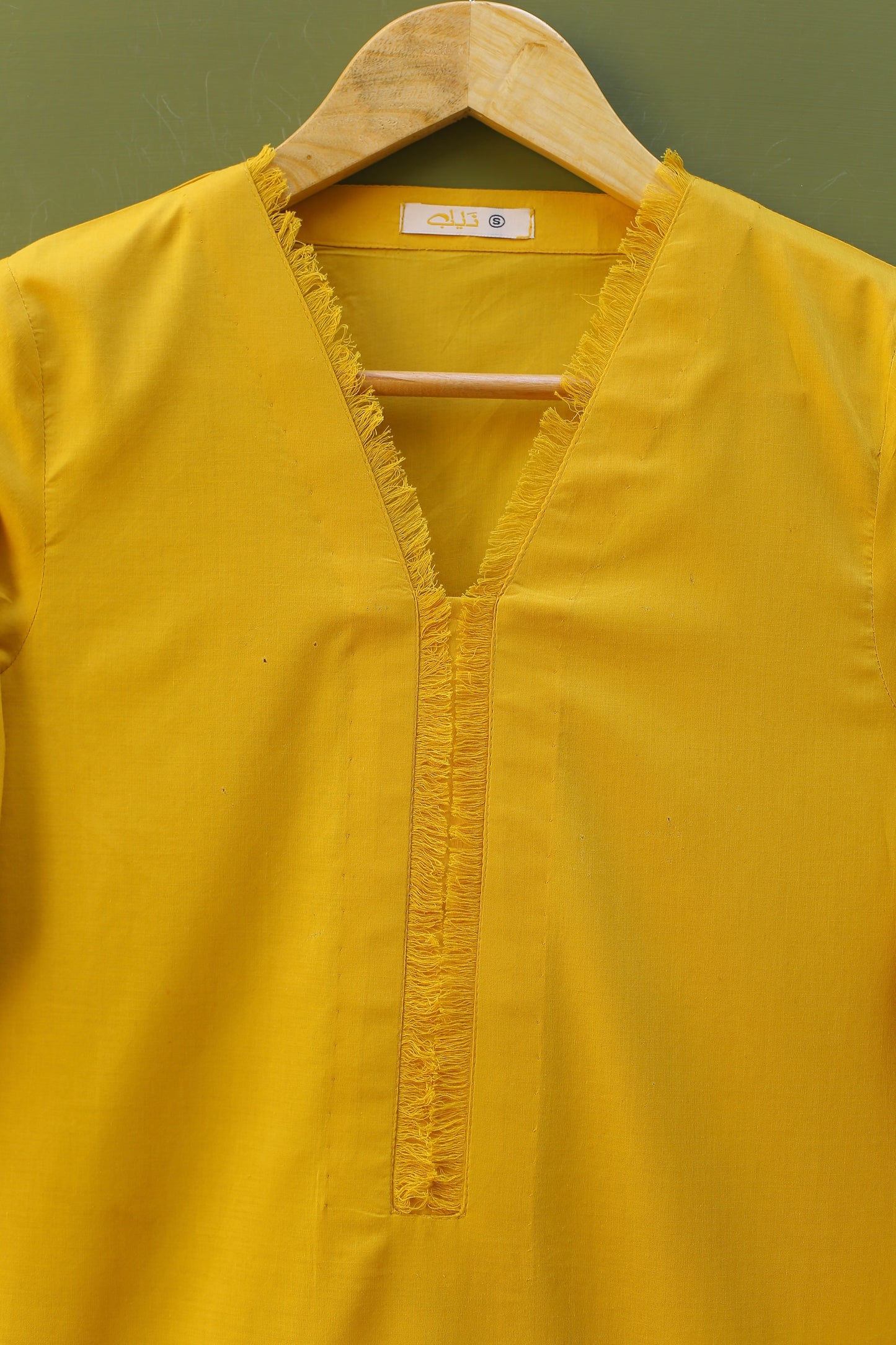 Yellow Embroidered Suit