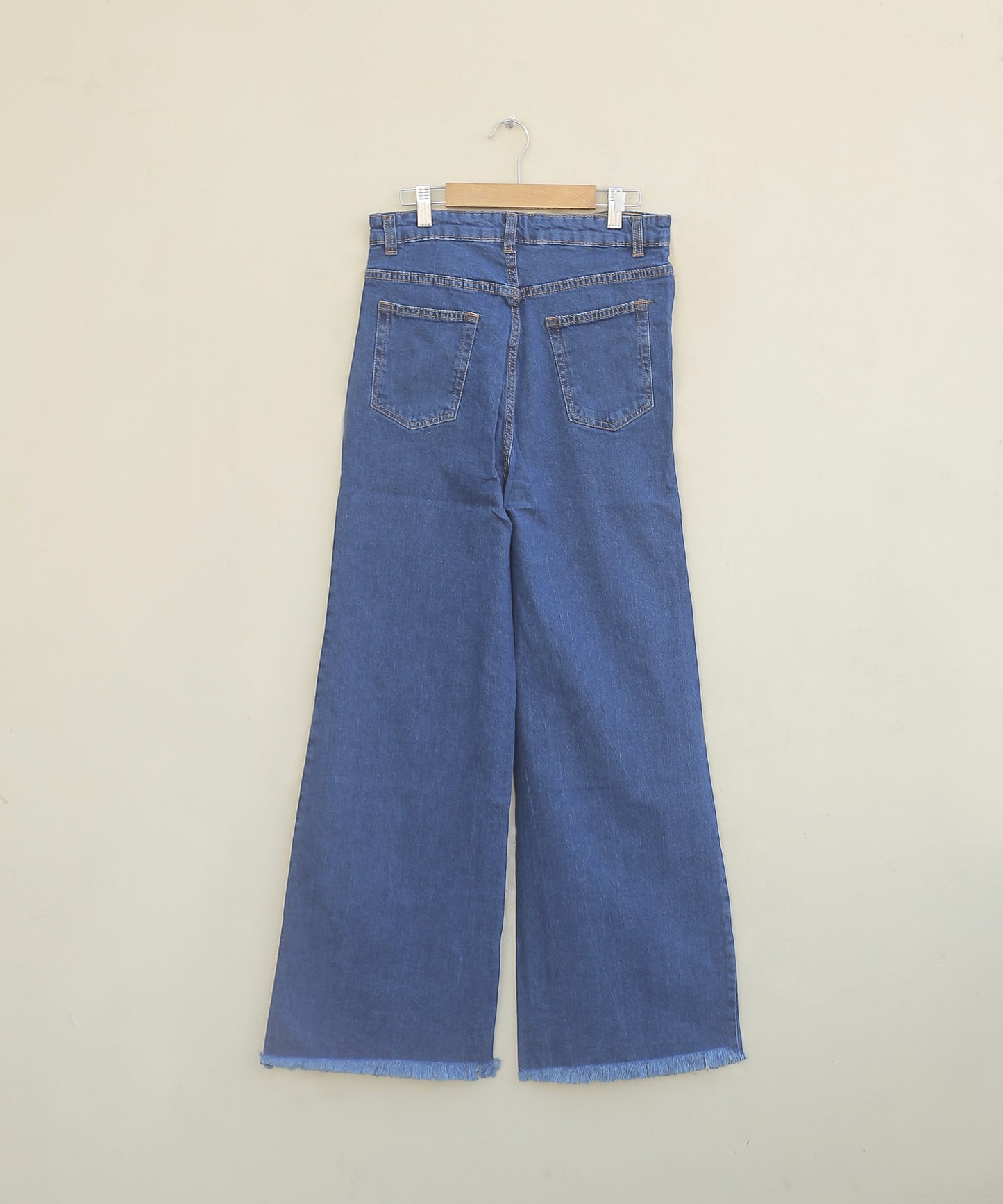 Blue cargo jeans