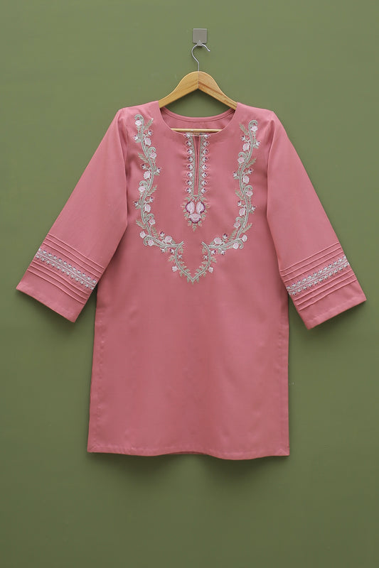 Rose Embroidered Kurta