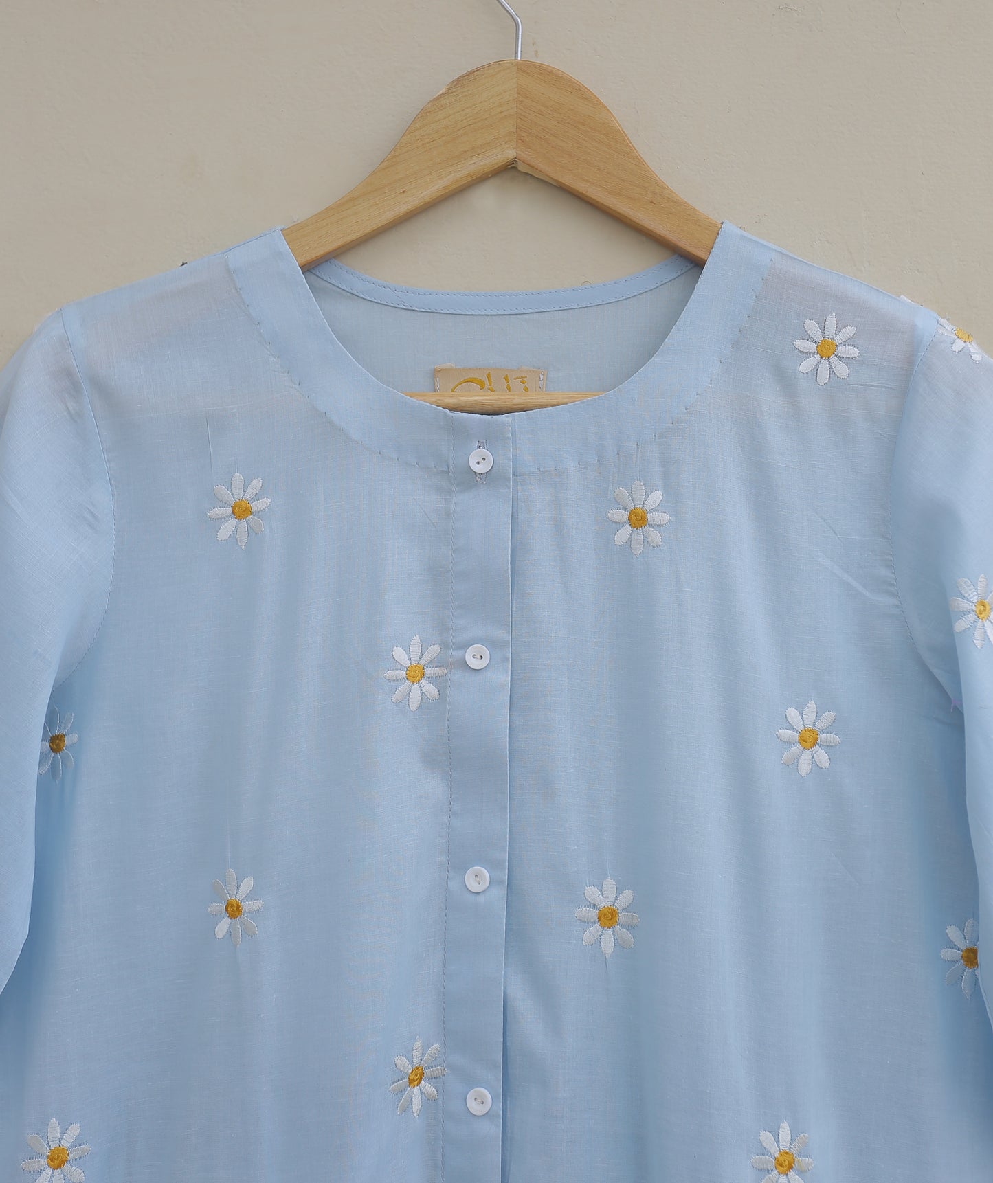 Ice blue maxi