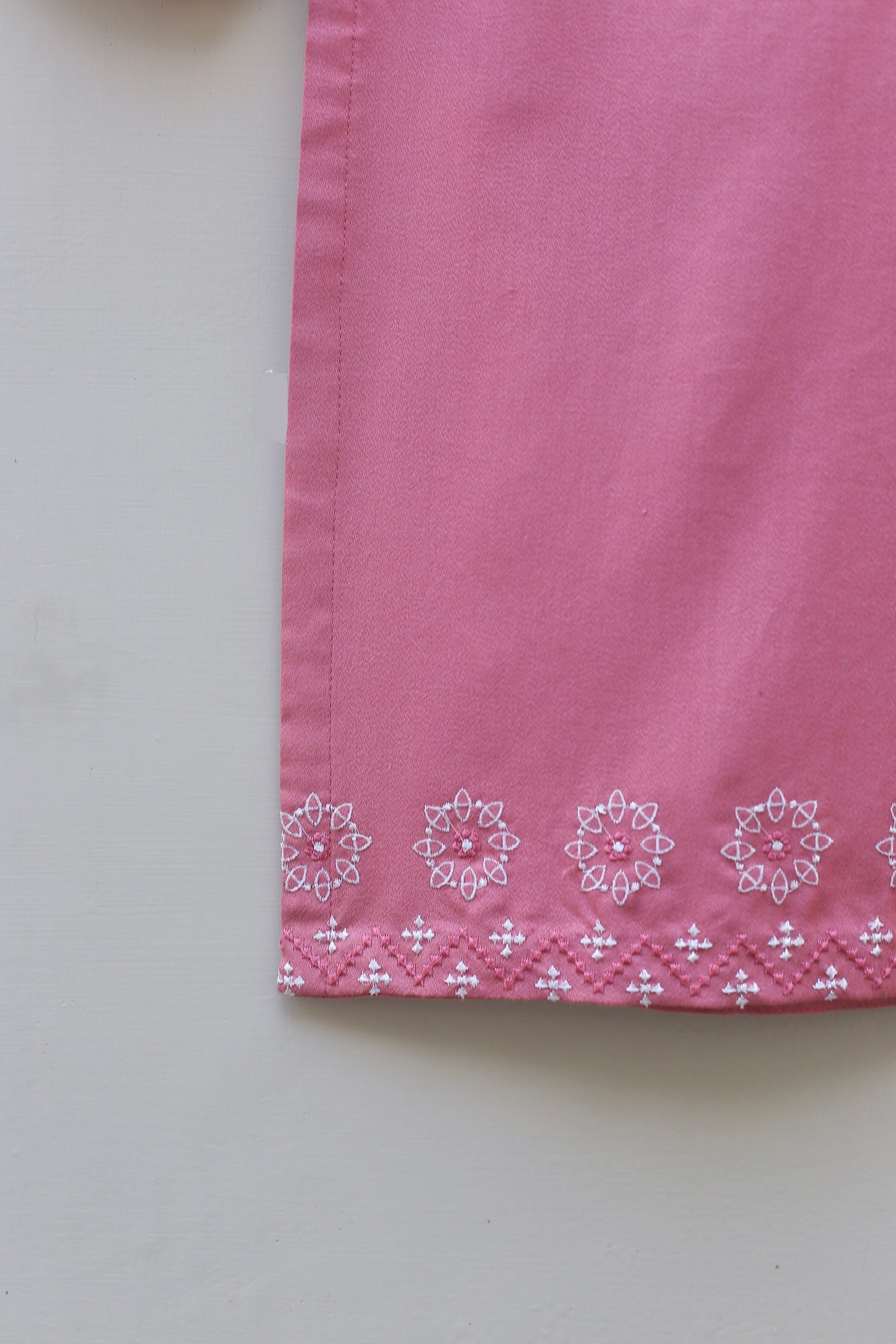 Rose Embroidered Suit