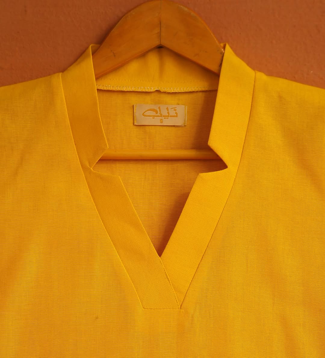 Lemon Embroidered Kurta