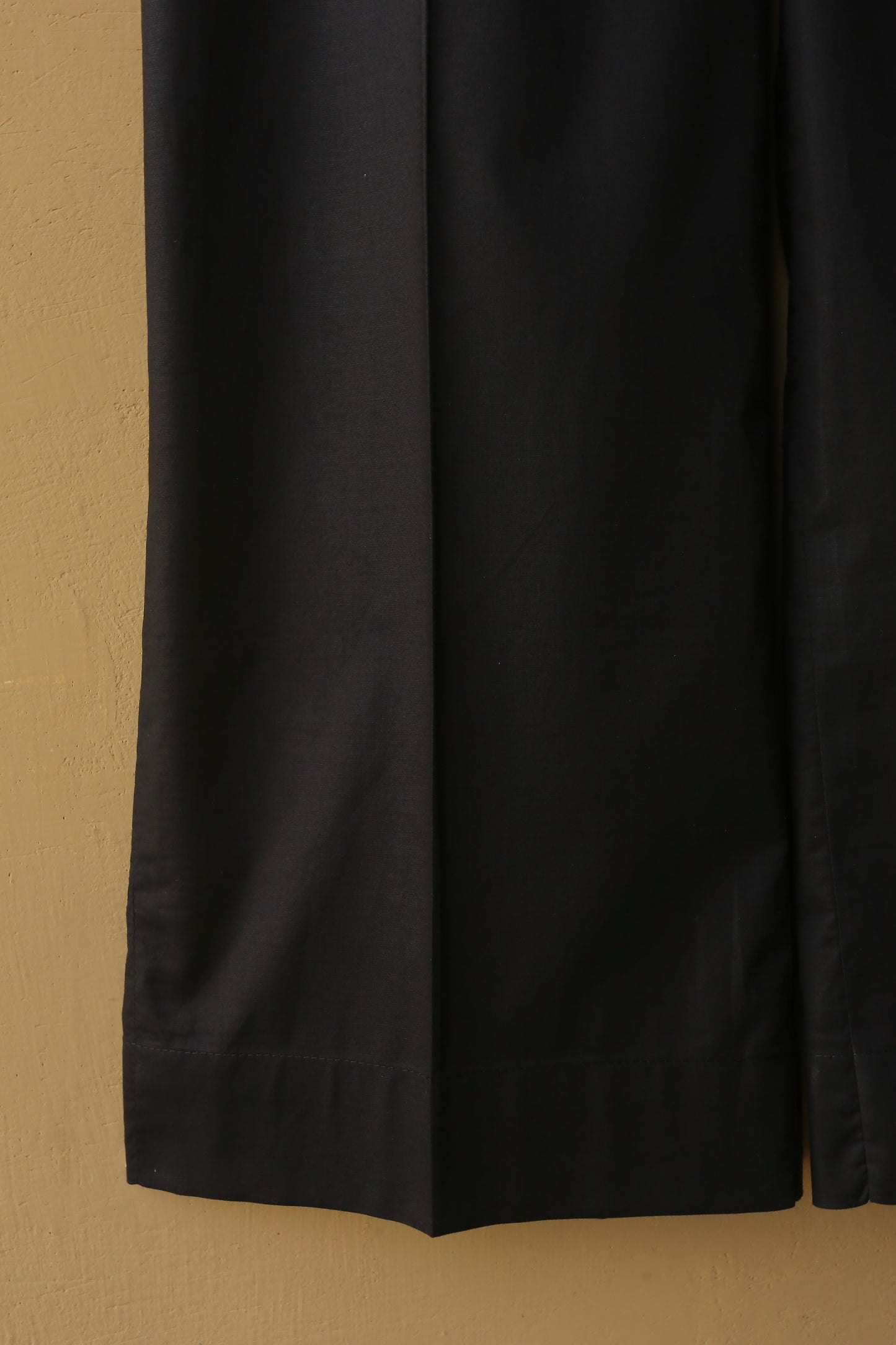 Black Straight Pants