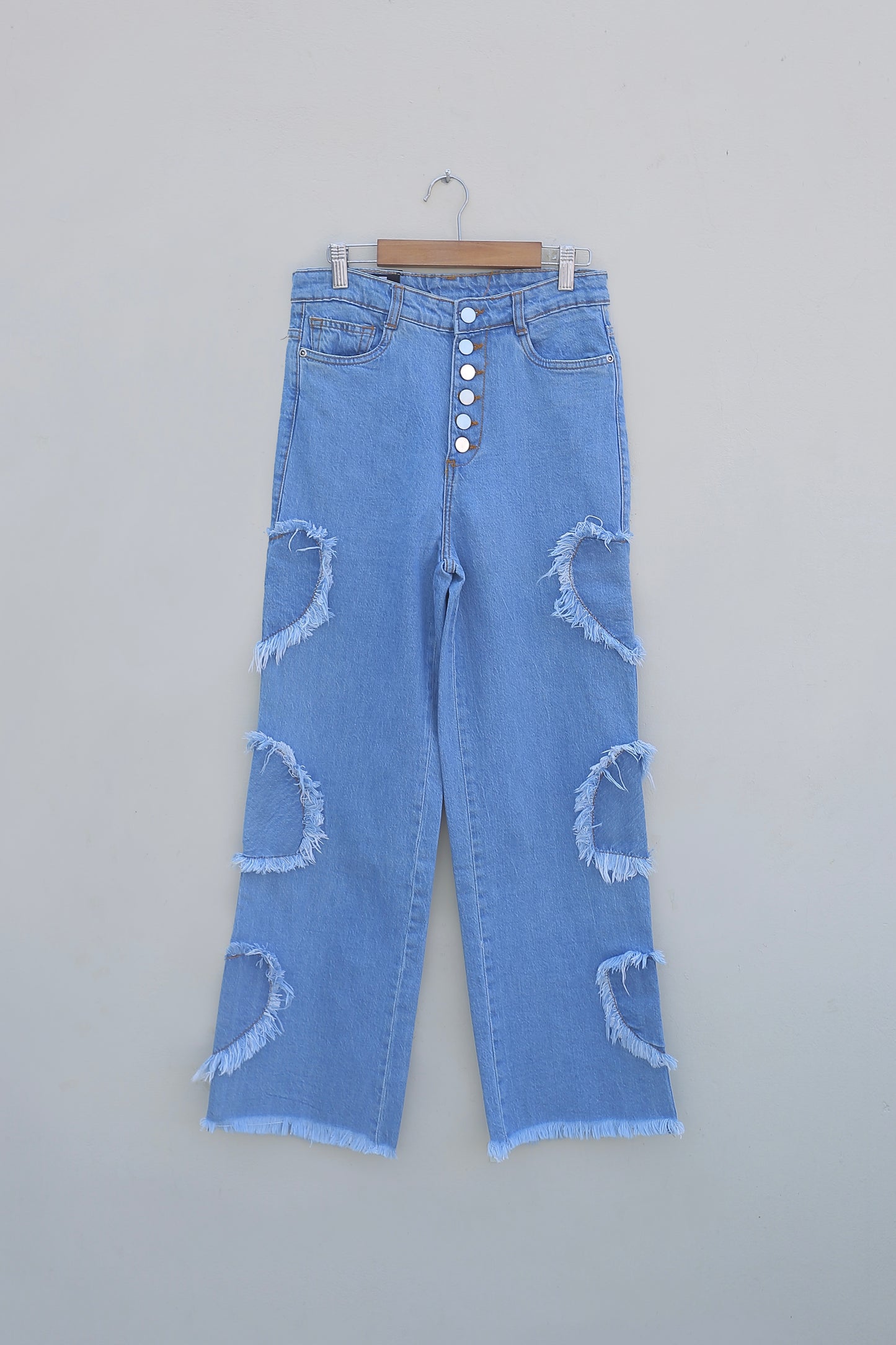 Sky heart jeans