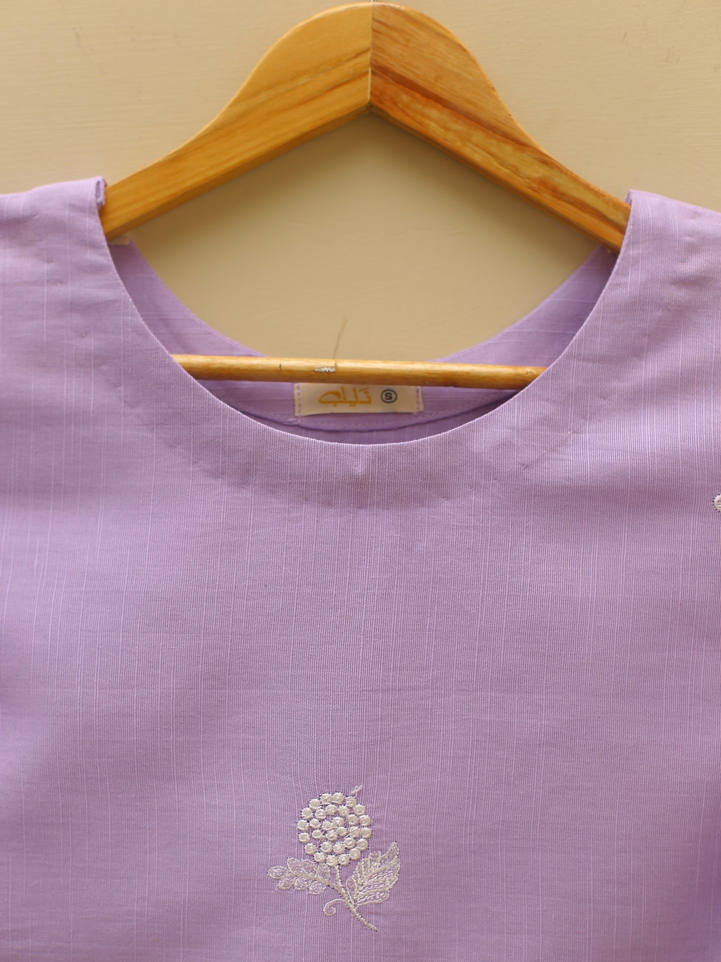 Lavender Embroidered Suit