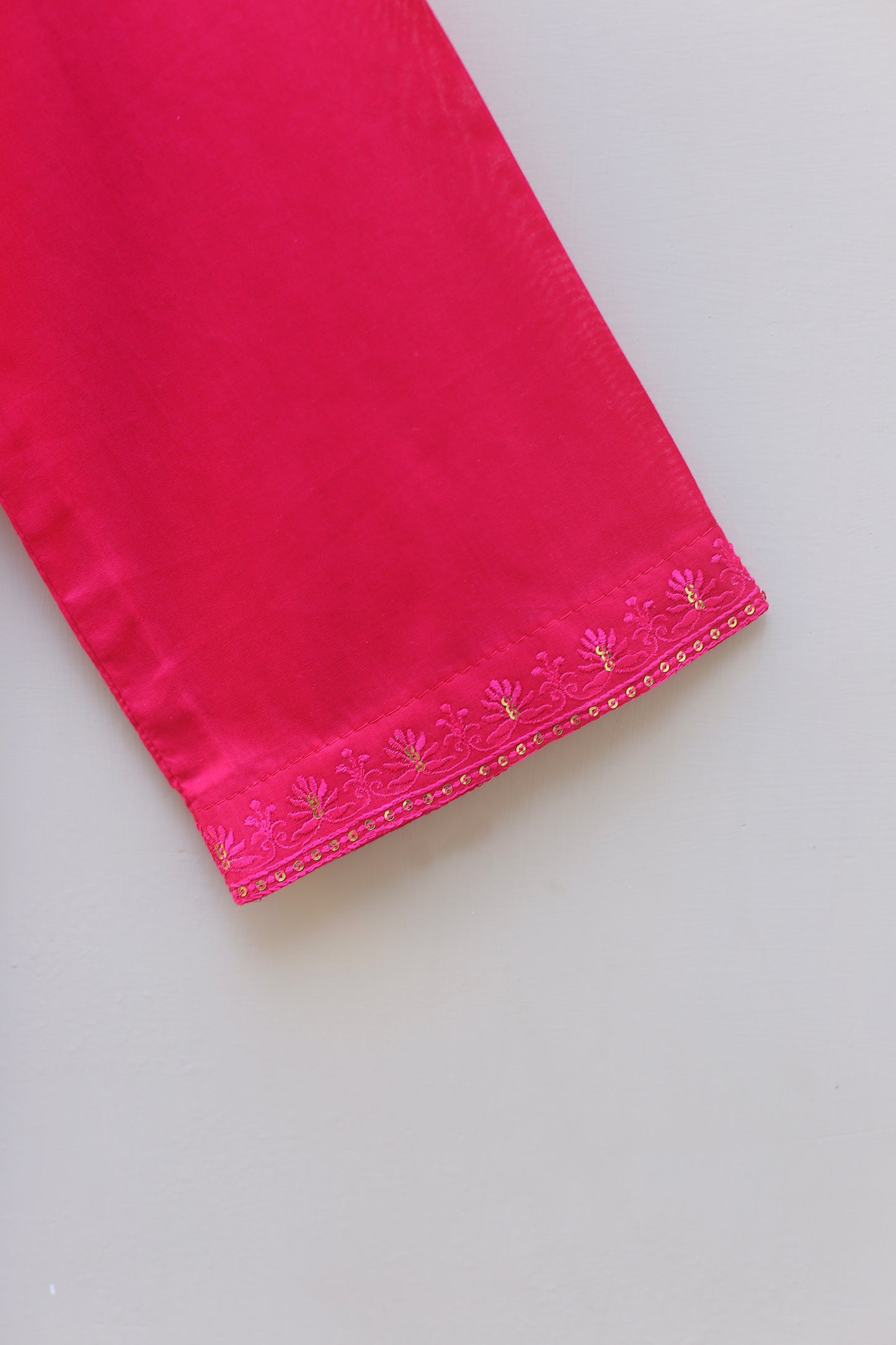Pink Embroidered Suit