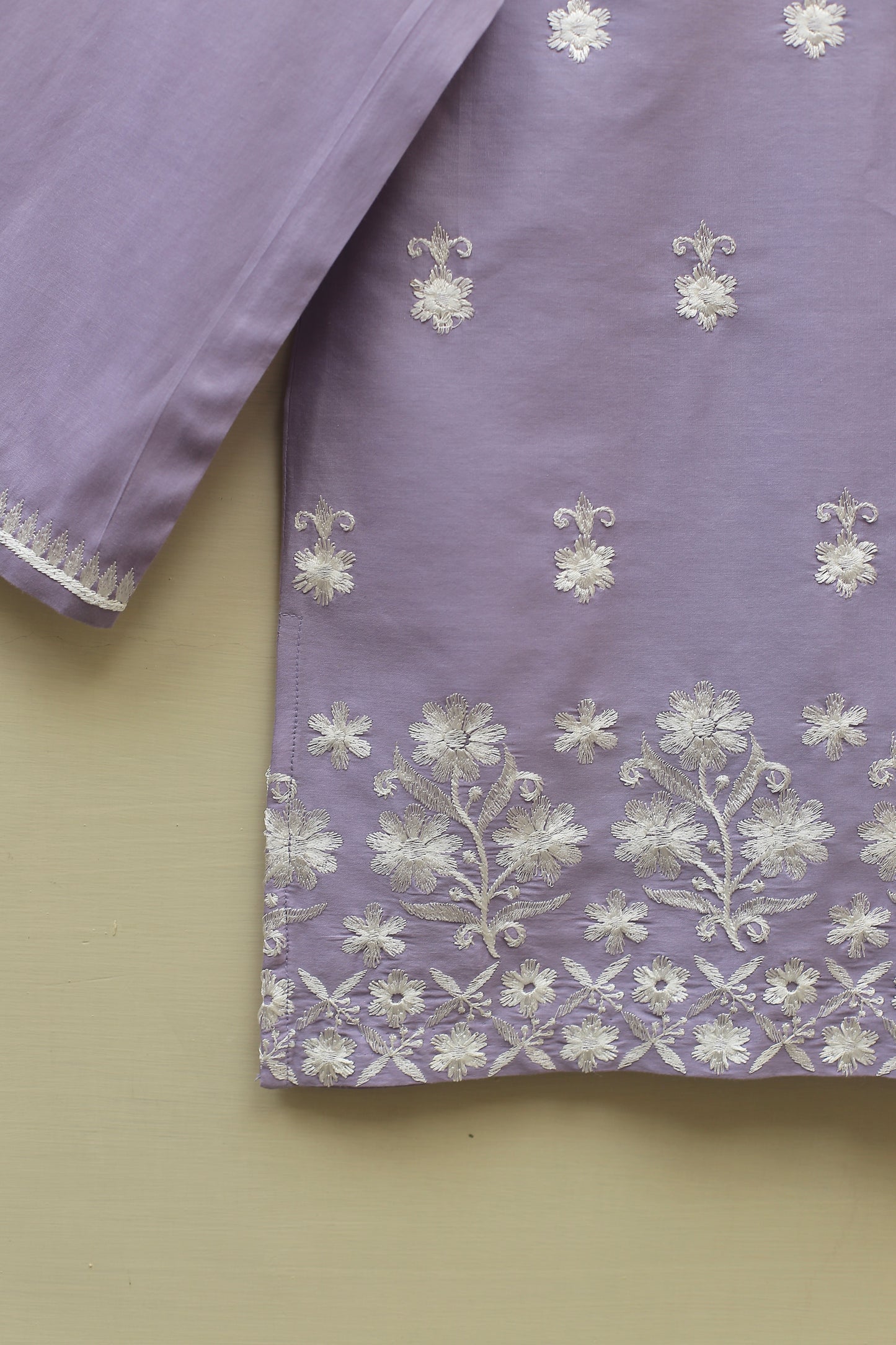 Lavender Chickenkari Top