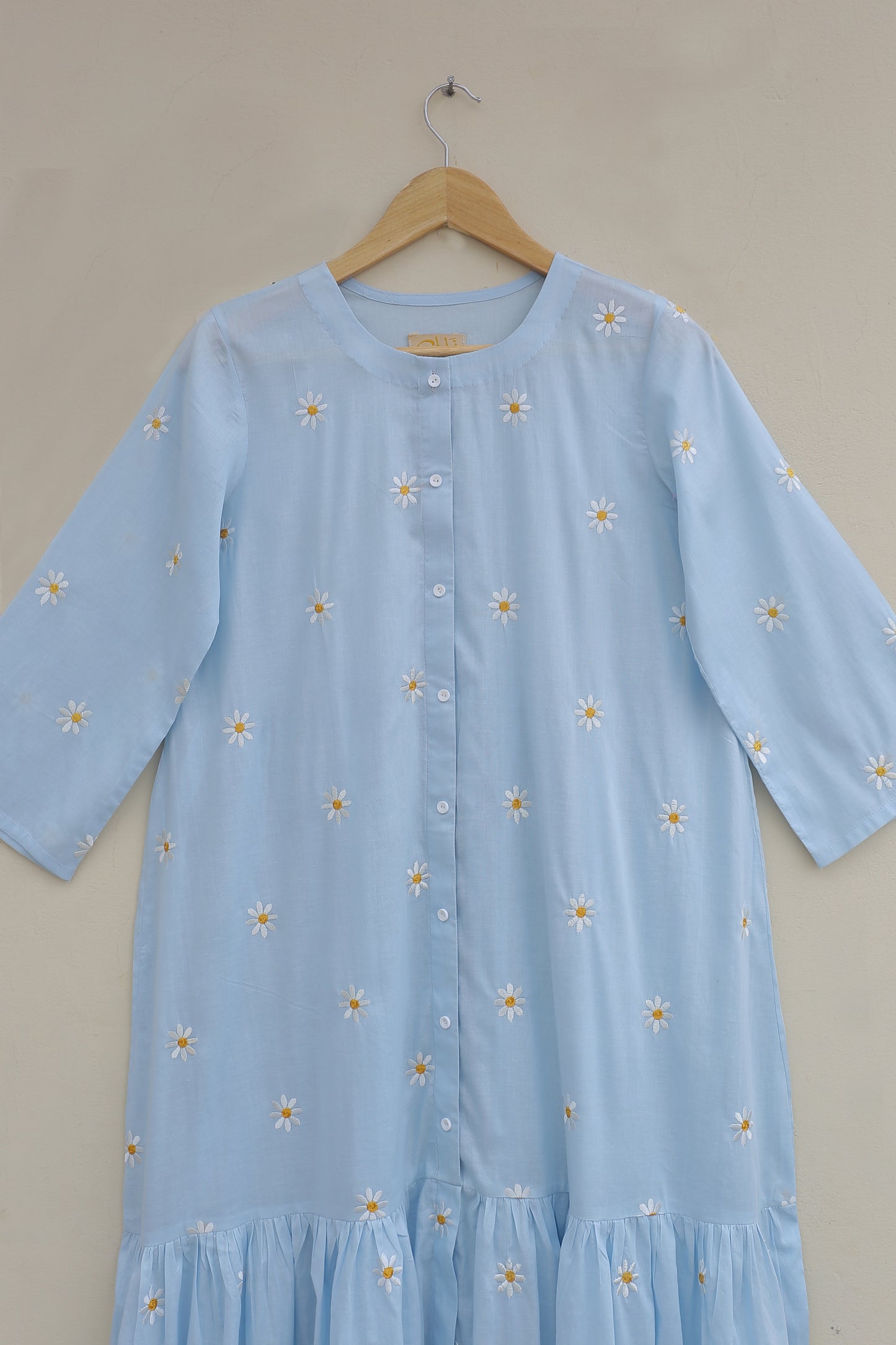 Ice blue maxi