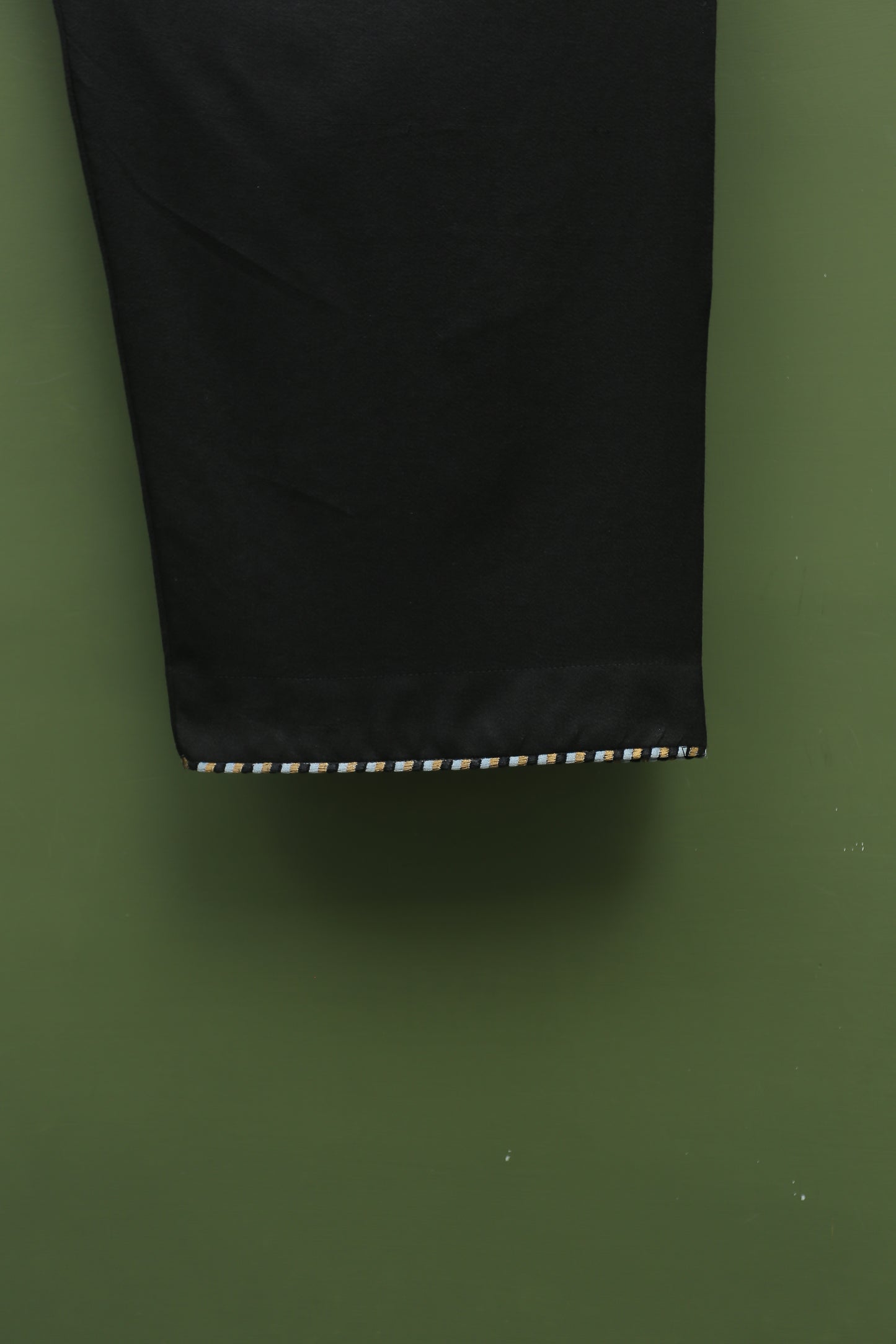 Black Embroidered Suit