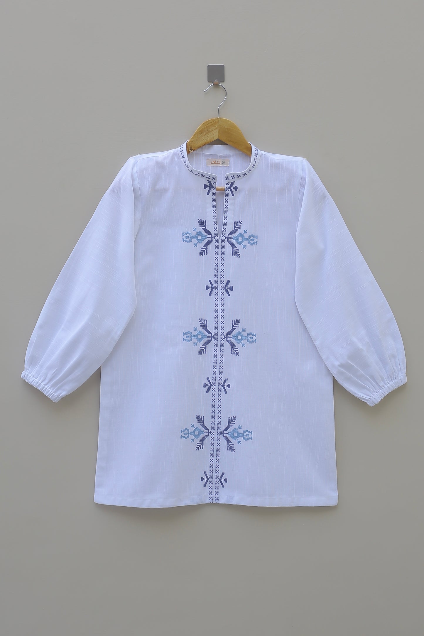 White Embroidered Top 2
