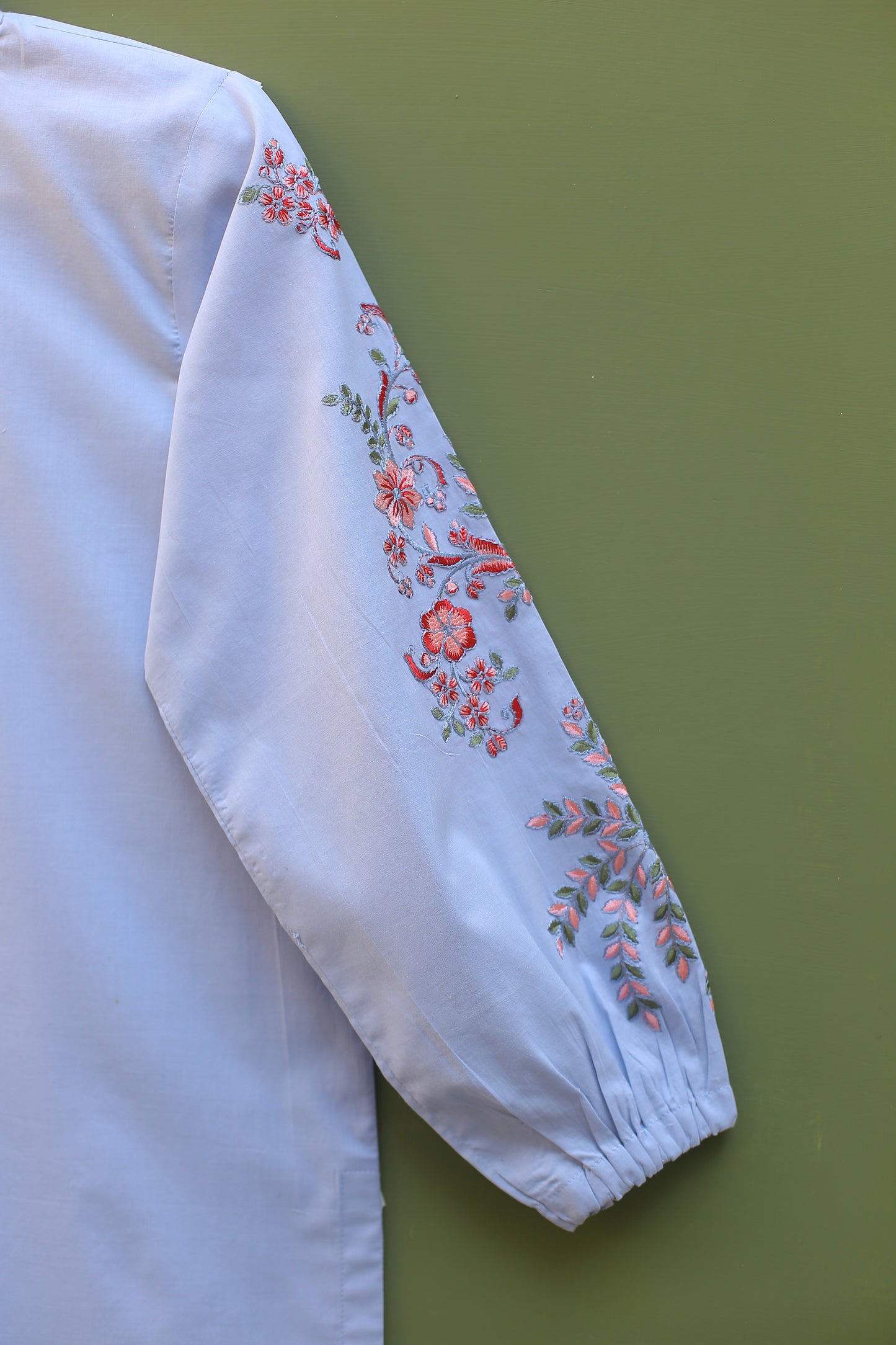 Ice Blue Kurta