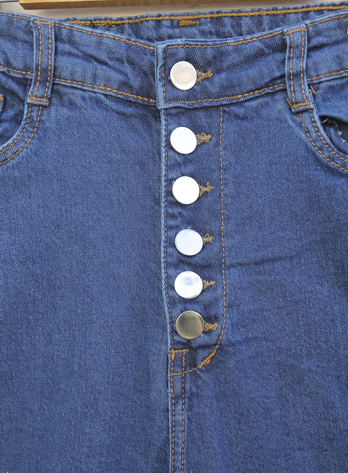Blue cargo jeans