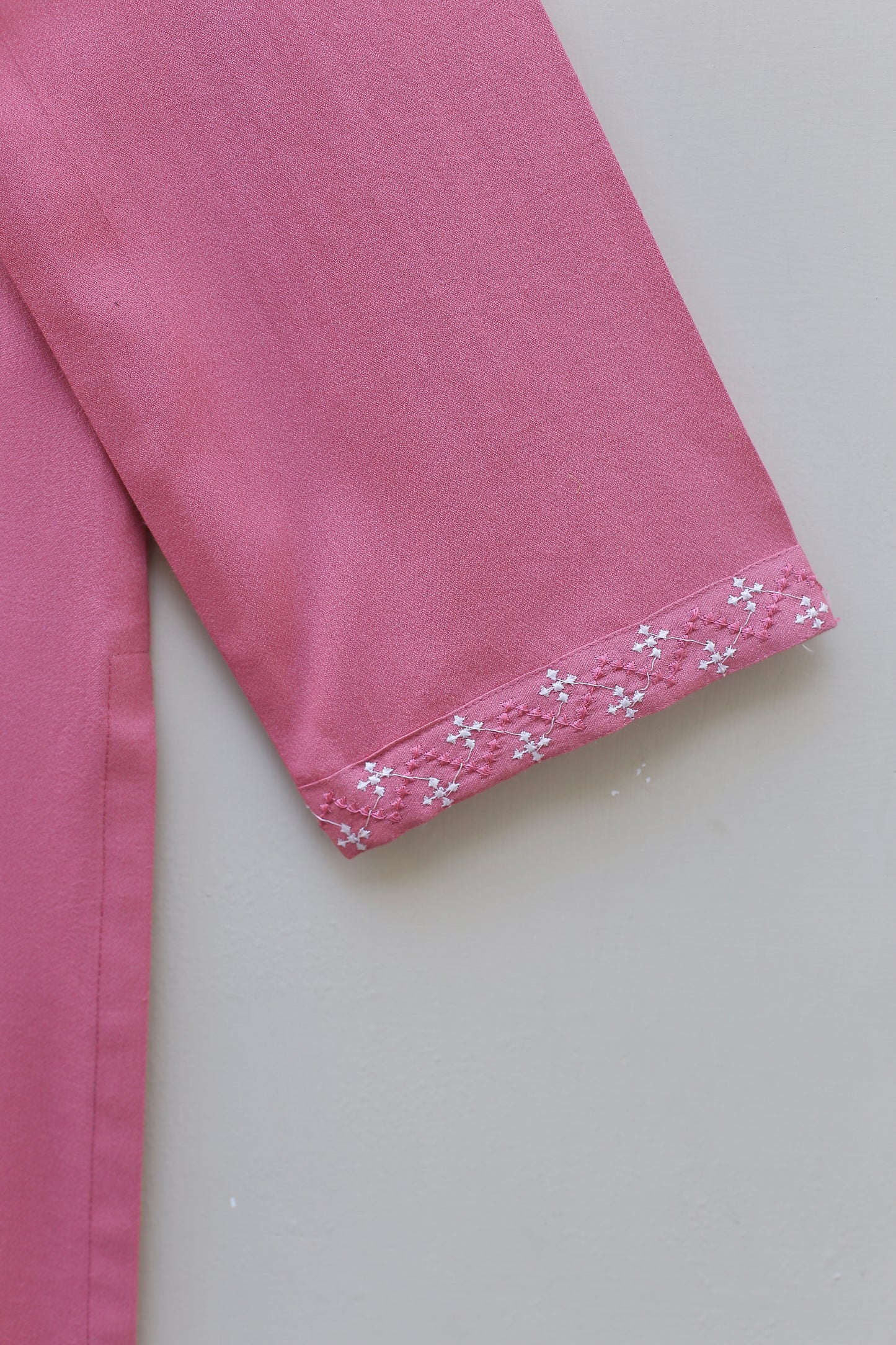 Rose Embroidered Suit