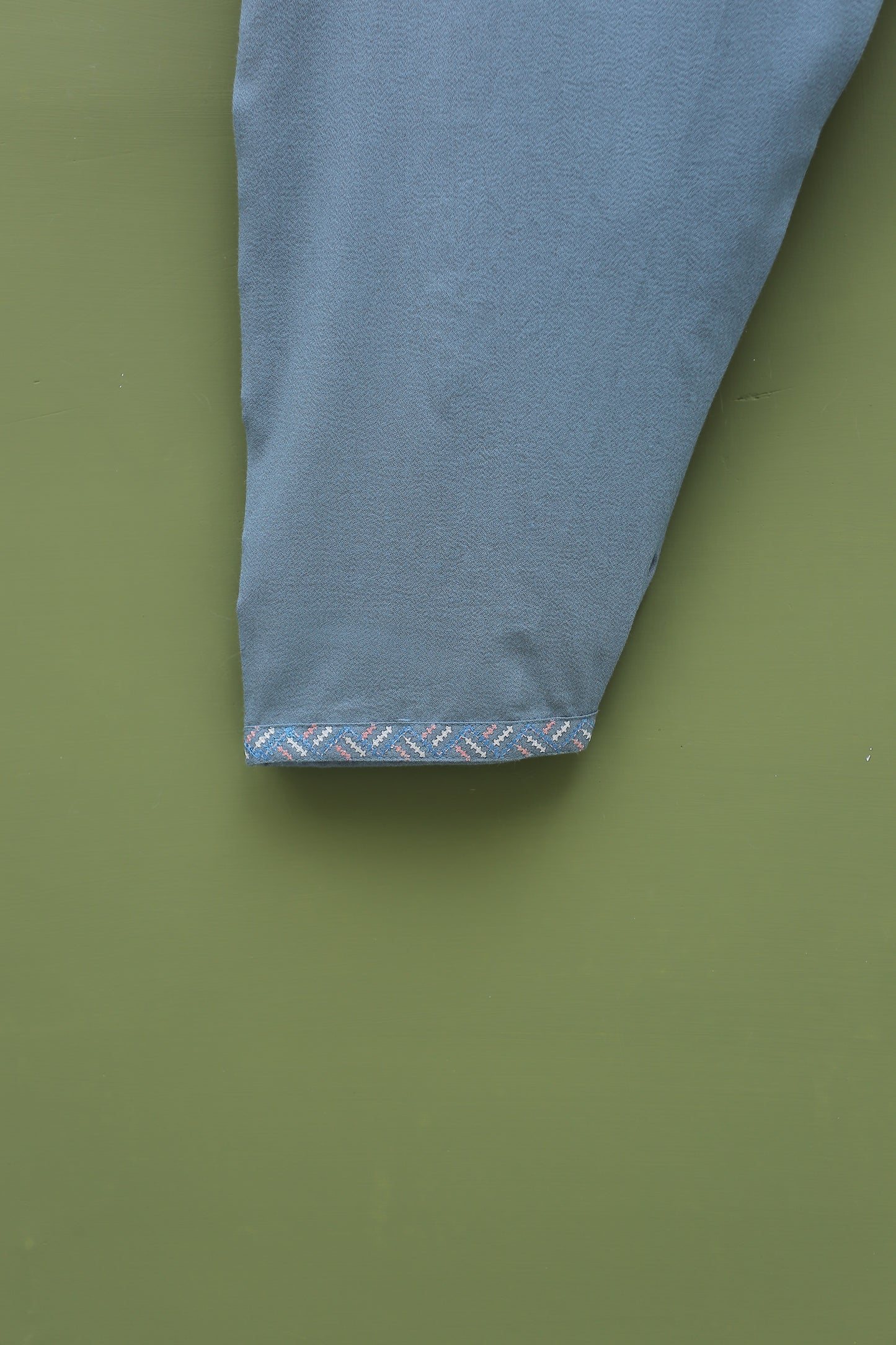 Grey Embroidered Suit