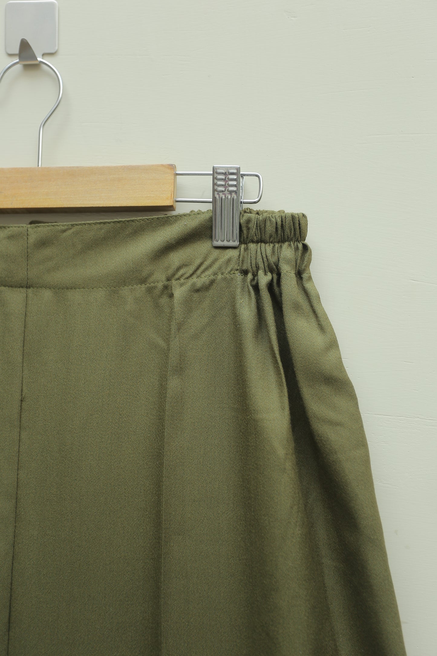 Olive Embroidered Suit