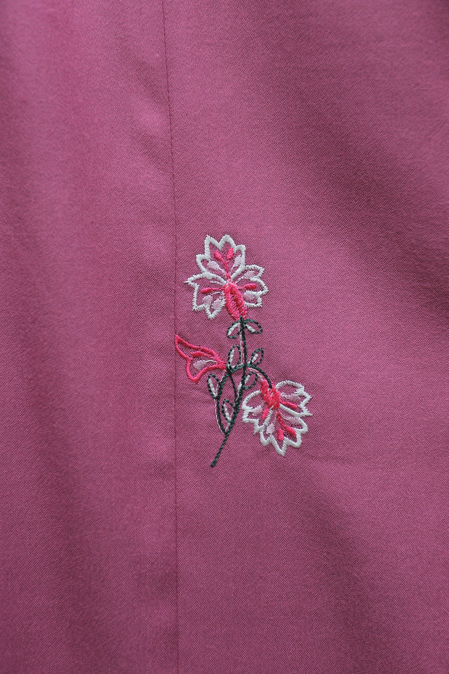 Purple Embroidered Kurta