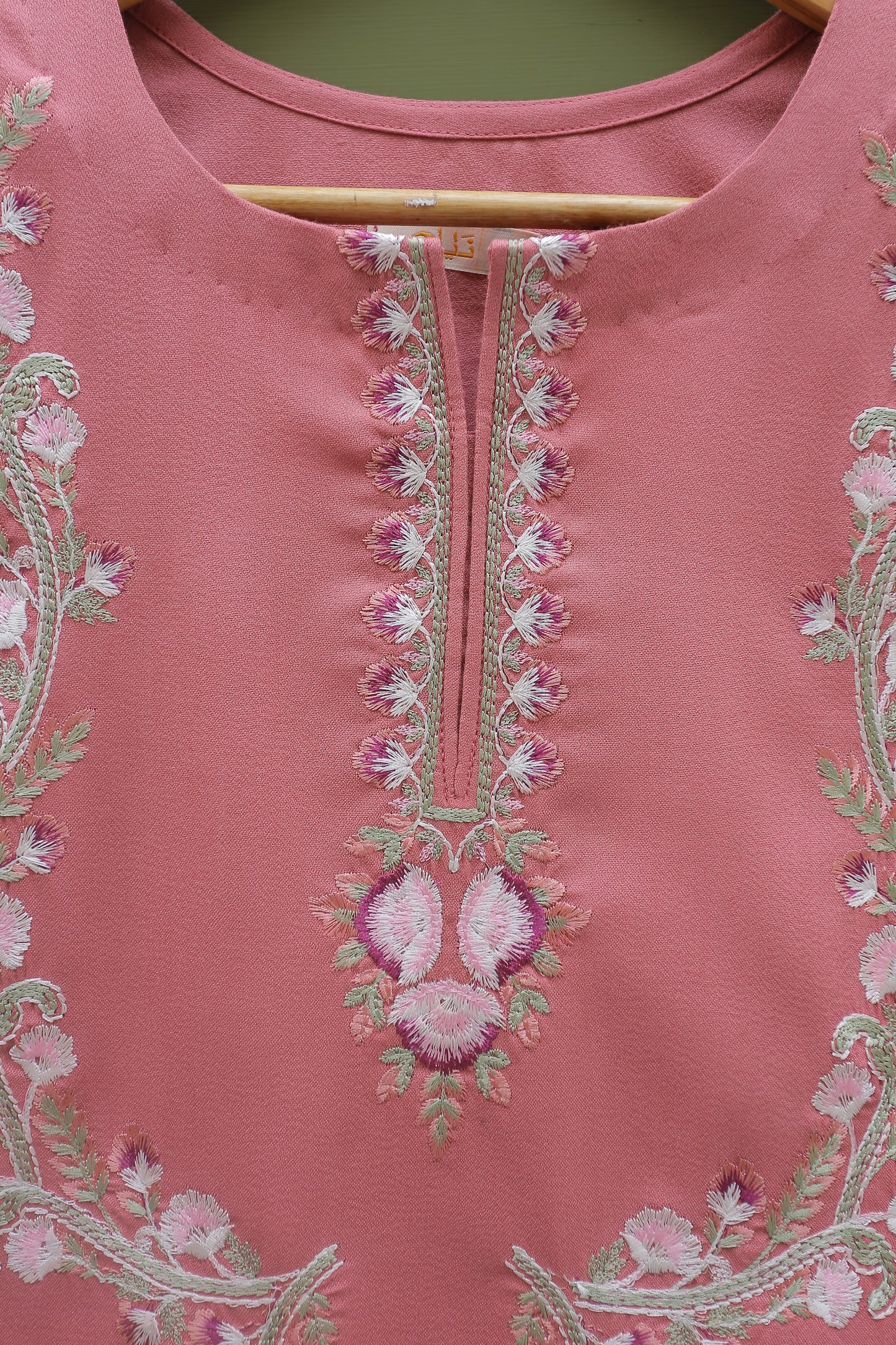 Rose Embroidered Kurta