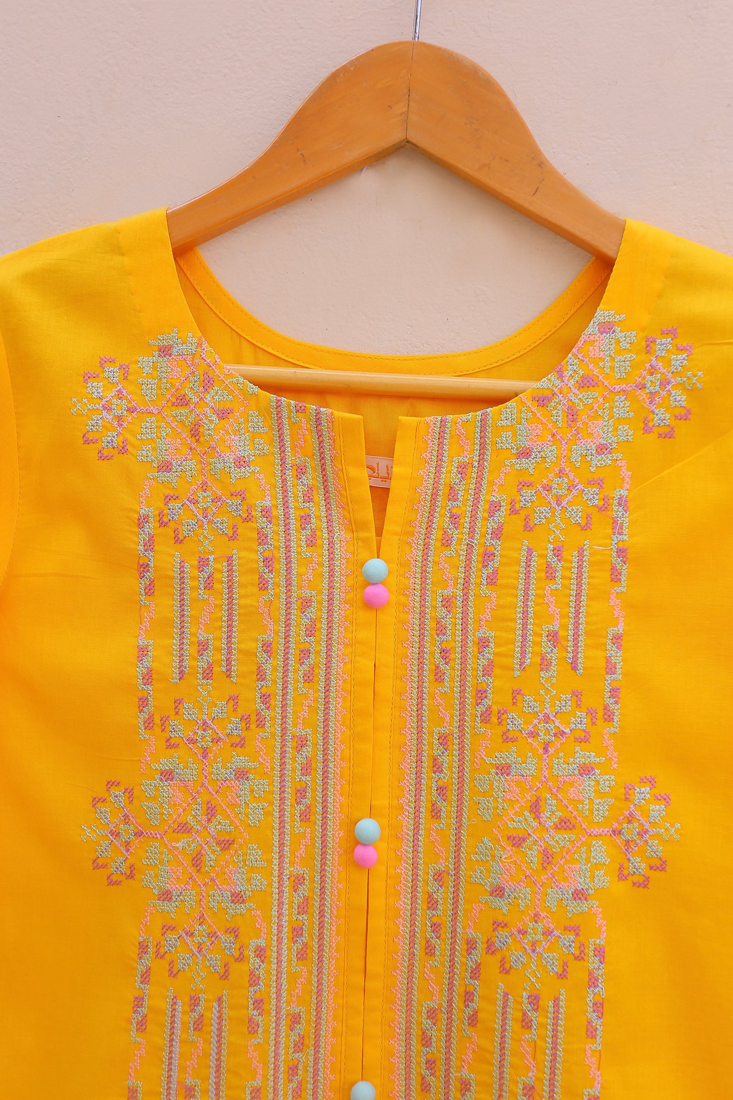 Yellow kurta
