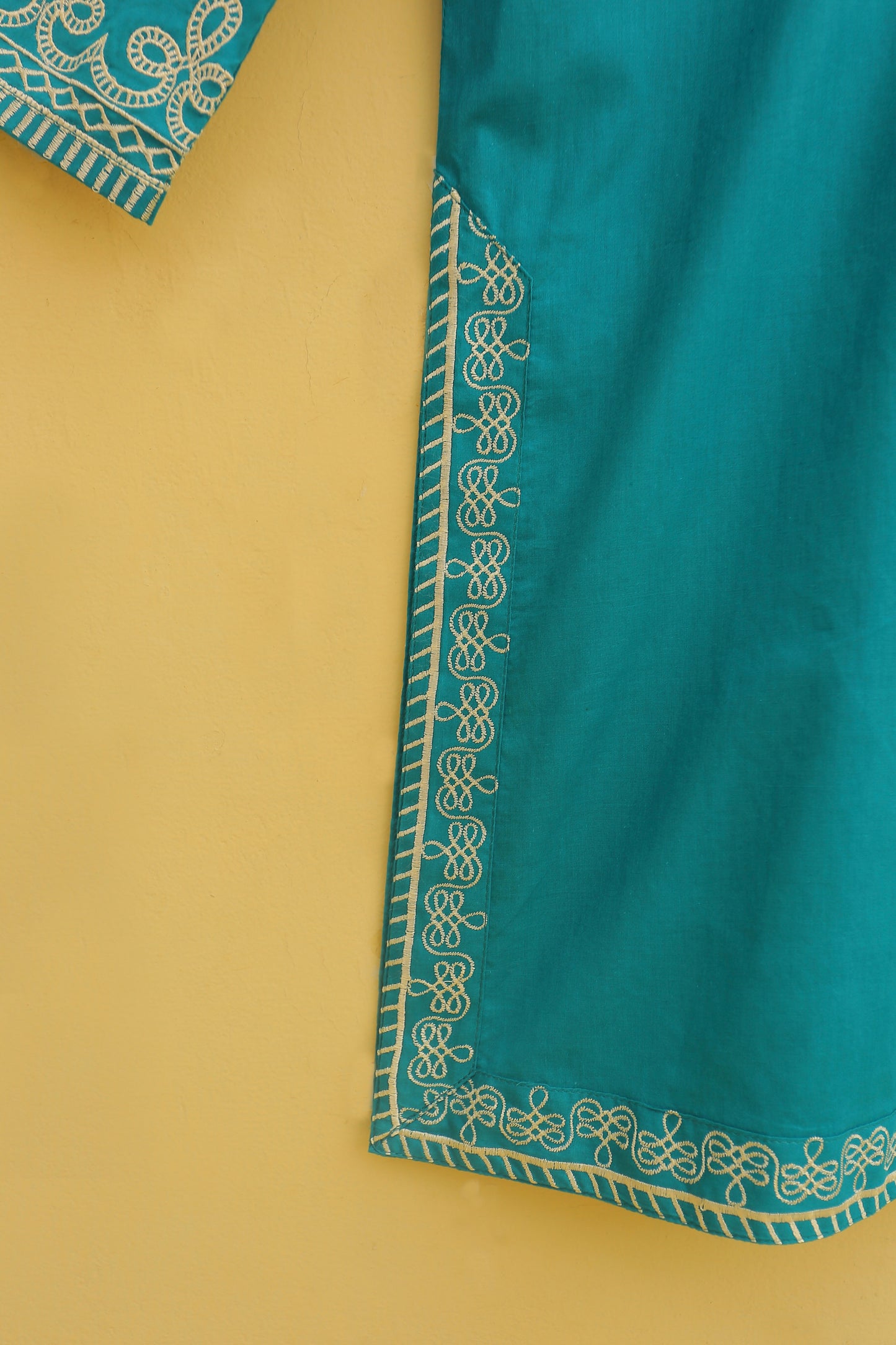 Zinc Embroidered Suit