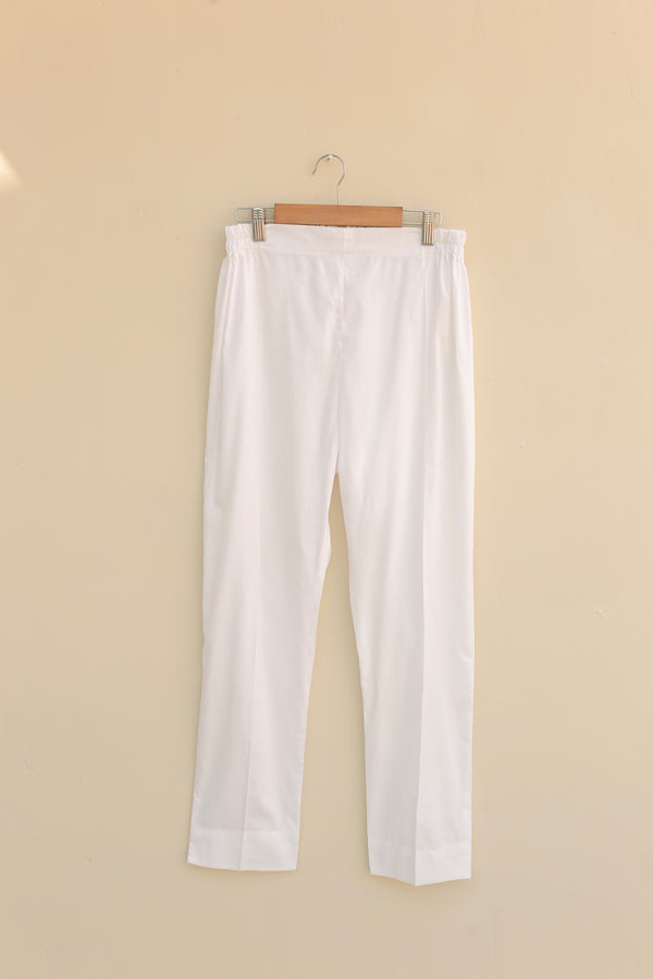 White pant trouser