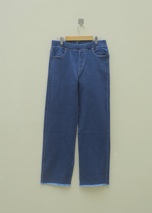 Blue rib jeans