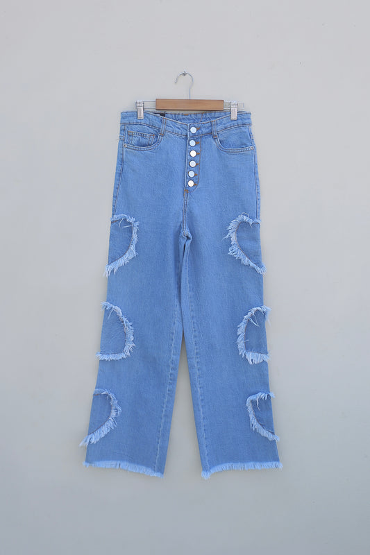 Sky heart jeans