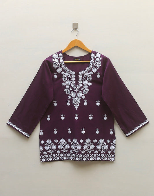 Plum Chickenkari Top