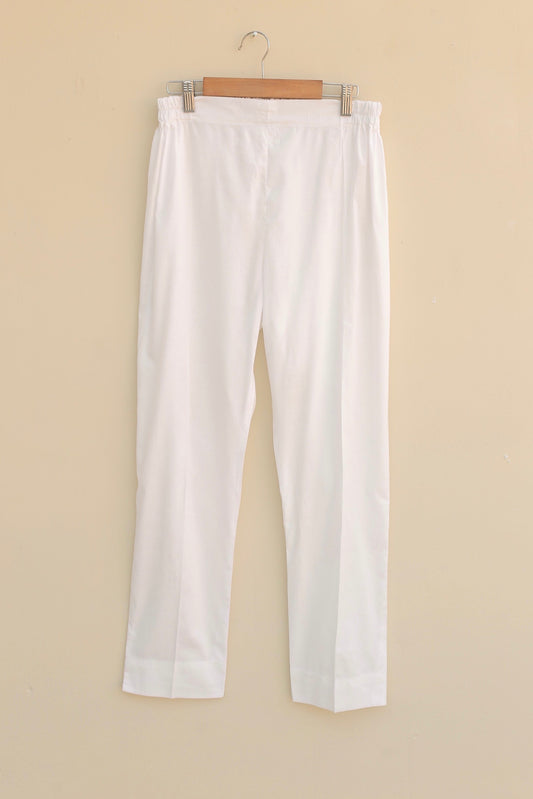 White pant trouser