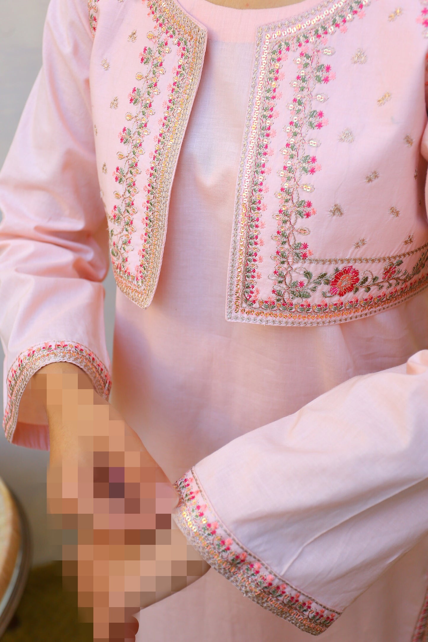 Powder Pink Suit