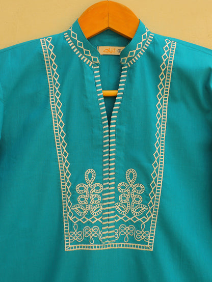 Zinc Embroidered Suit