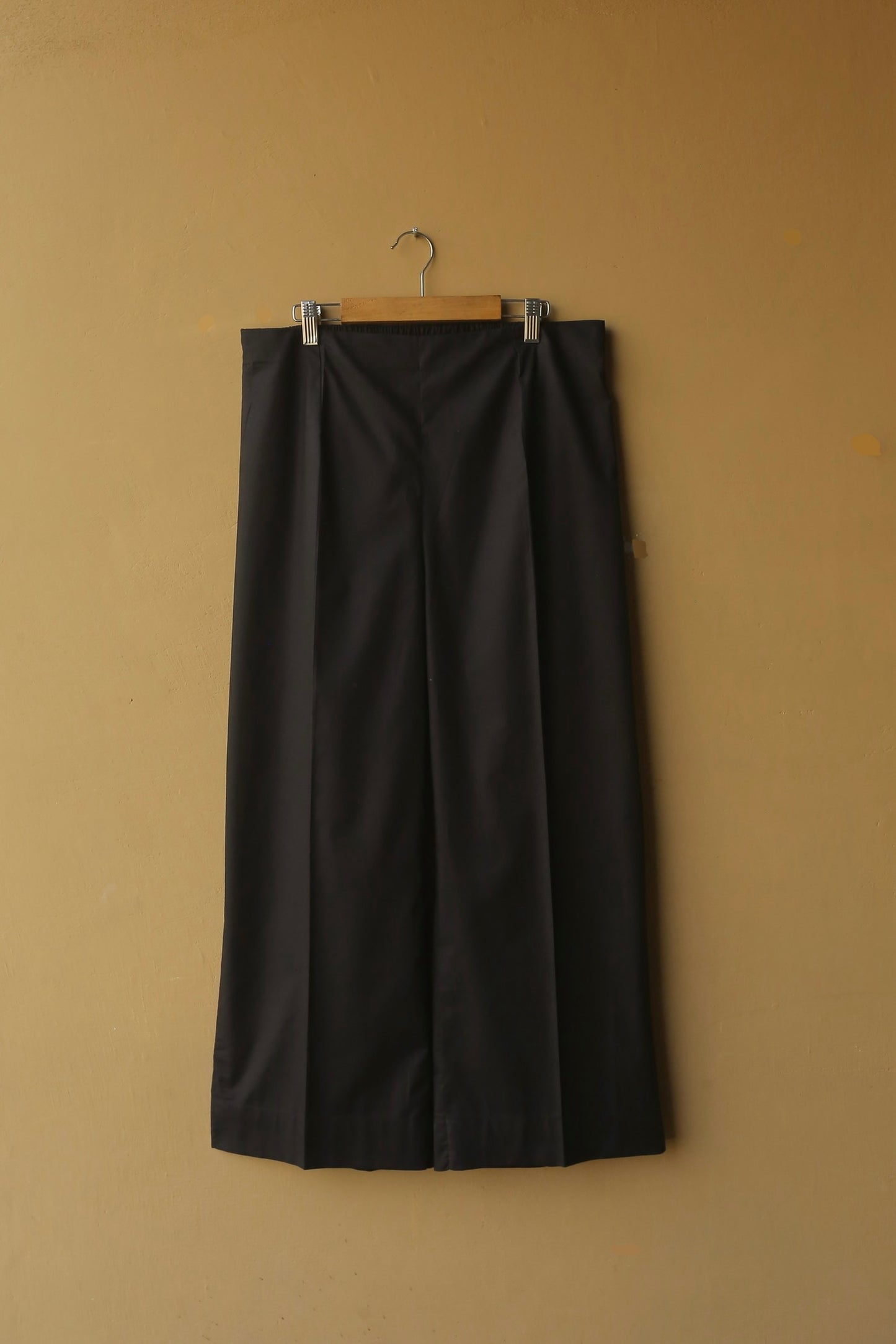 Black Straight Pants