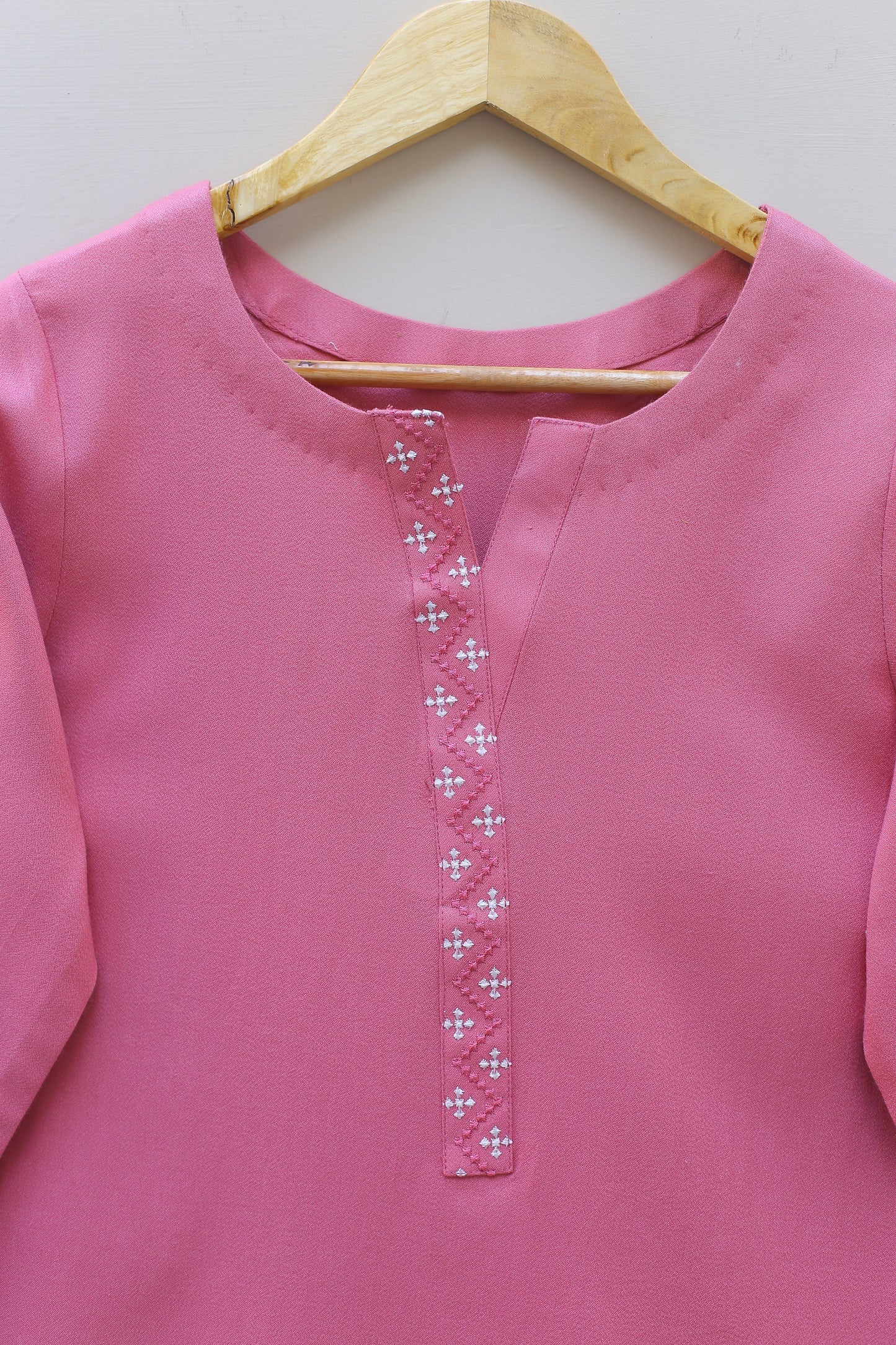 Rose Embroidered Suit
