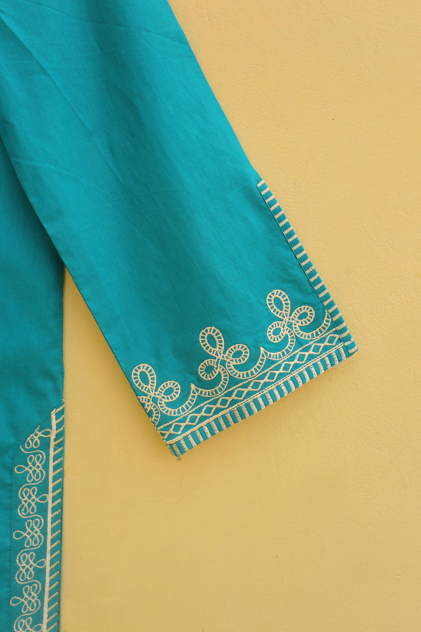 Zinc Embroidered Suit