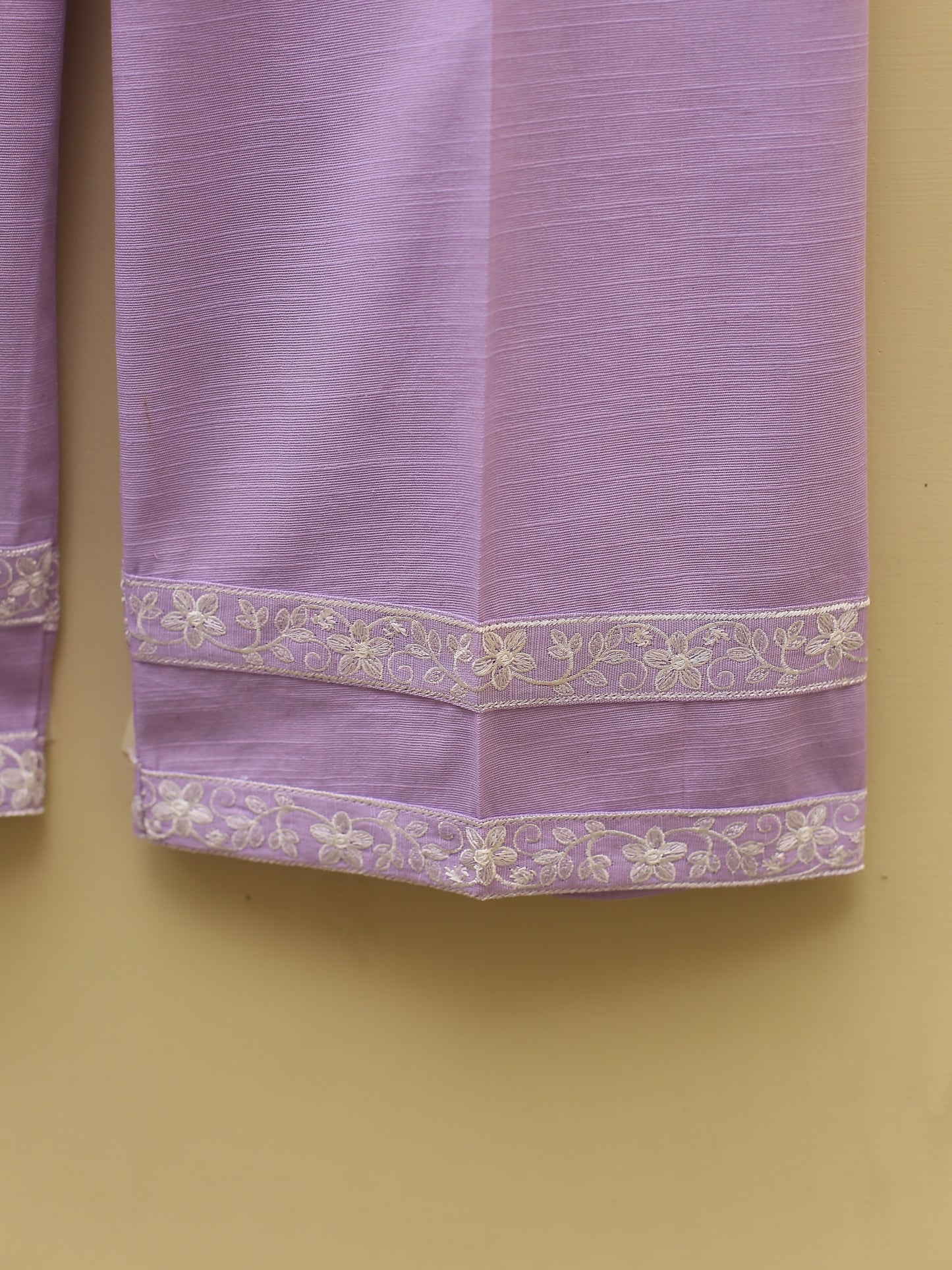Lavender Embroidered Suit