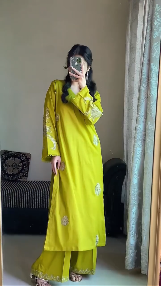 Lime Green Suit