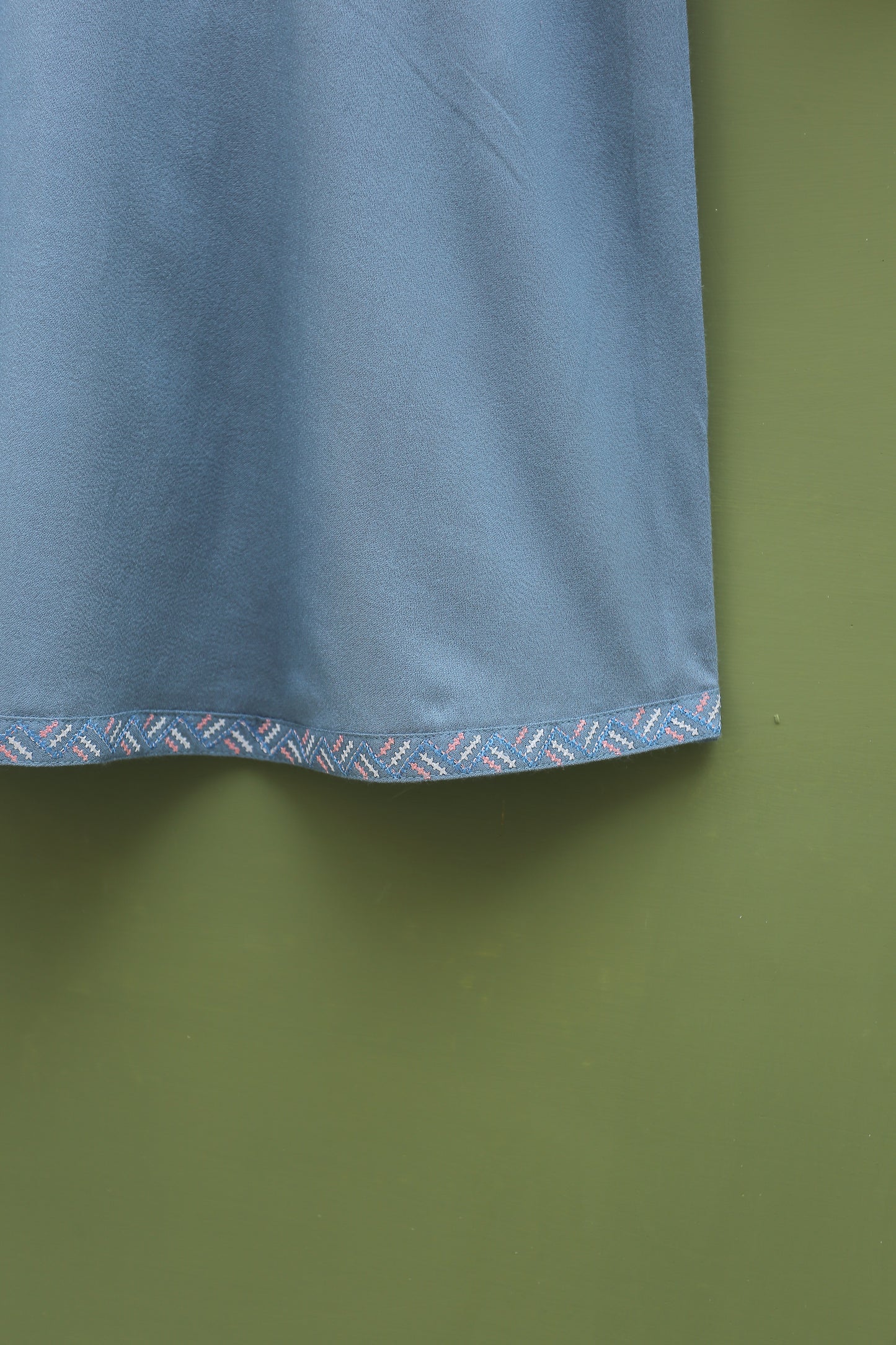 Grey Embroidered Suit