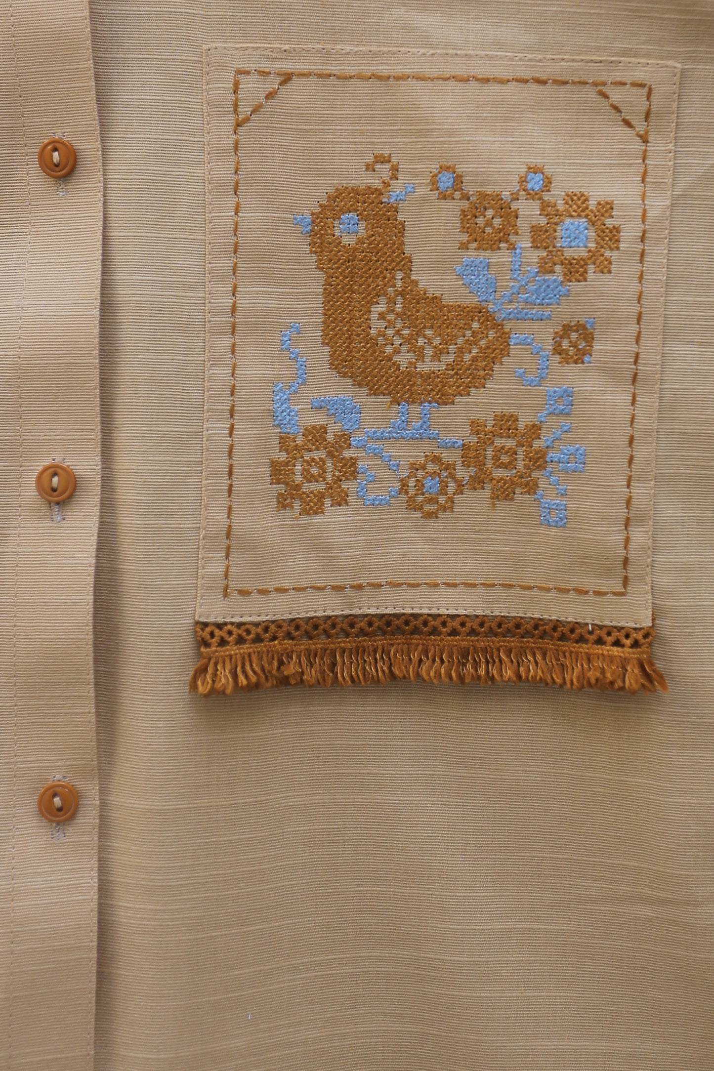Skin Embroidered Top