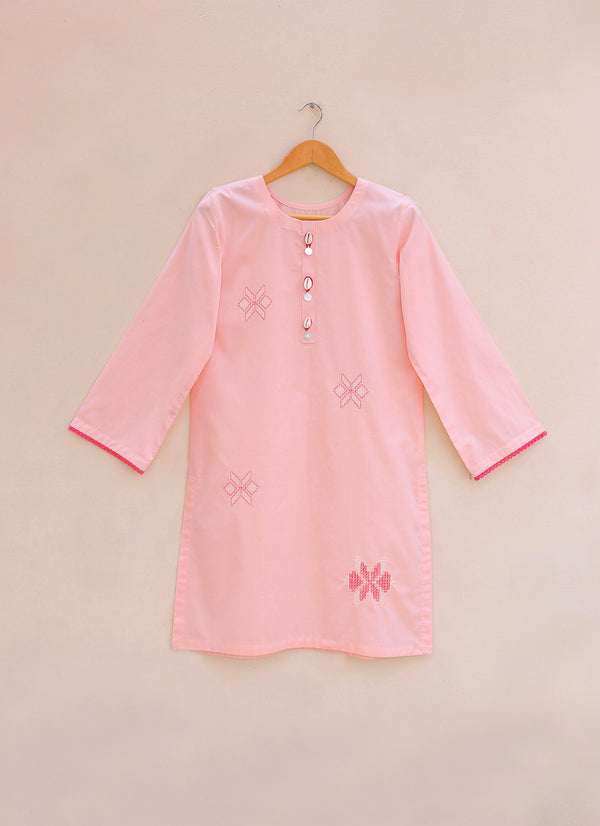 Powder Pink Kurta